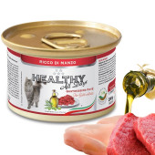 Консервирана храна за котки HEALTHY MEAT All days CAT Beef с прясно телешко месо, пилешко и риба тон